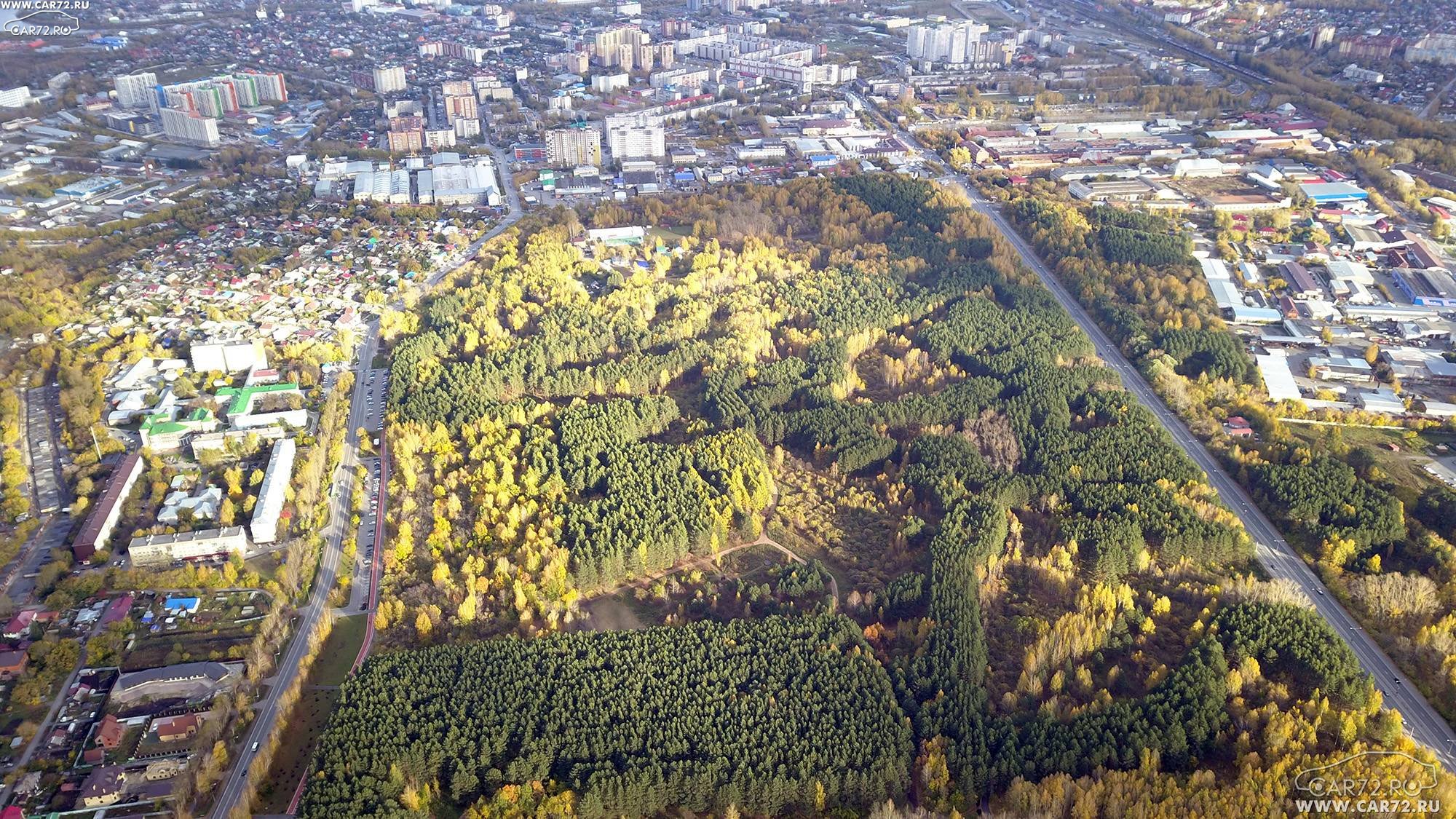 Парк затюменский в тюмени фото